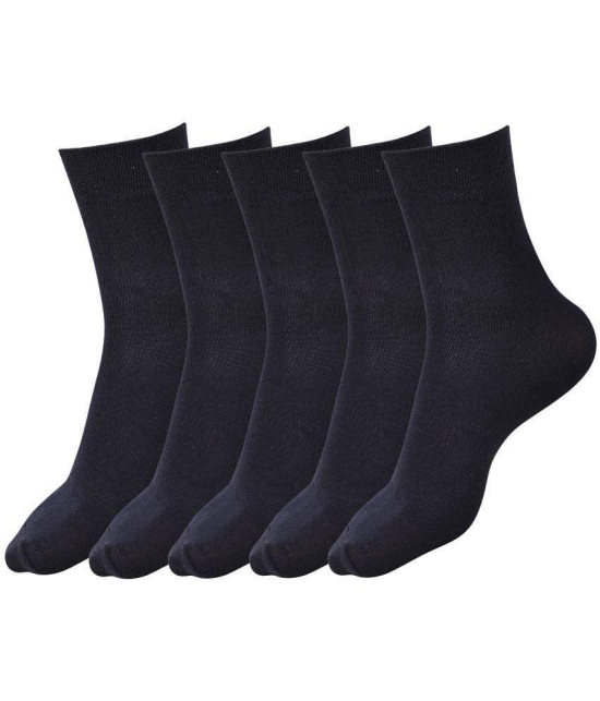 Dollar - Black Cotton Boy''s School Socks ( Pack of 5 ) - 12-15 years