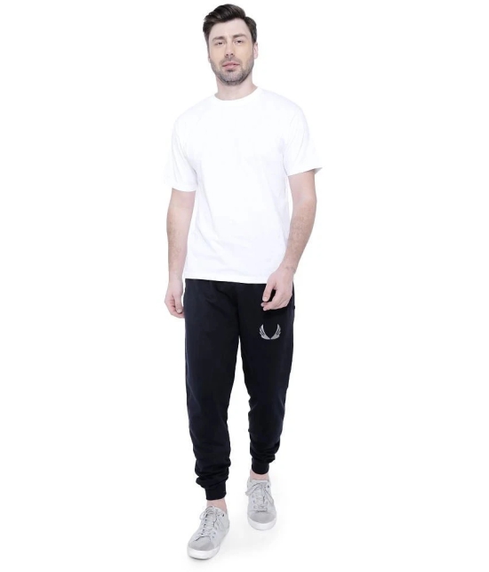 Neo Garments - Black Cotton Blend Mens Joggers ( Pack of 1 ) - 7 XL