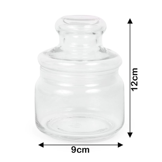 Glass Storage Jar with Lid