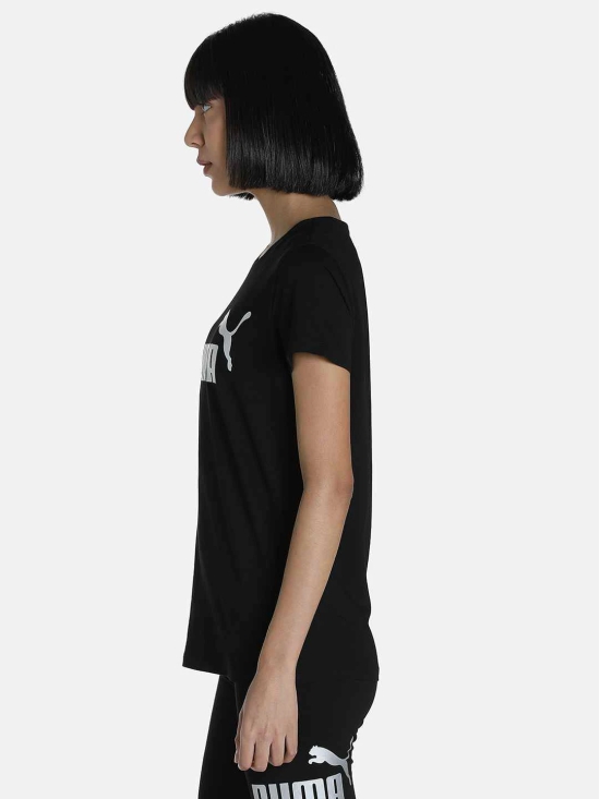 Essentials+ Metallic Logo Womens T-shirt