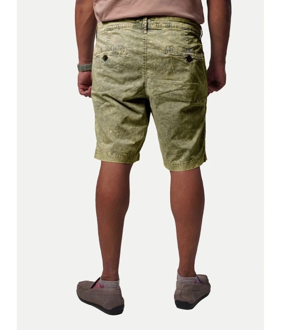 Radprix Green Cotton Mens Chino Shorts ( Pack of 1 ) - None