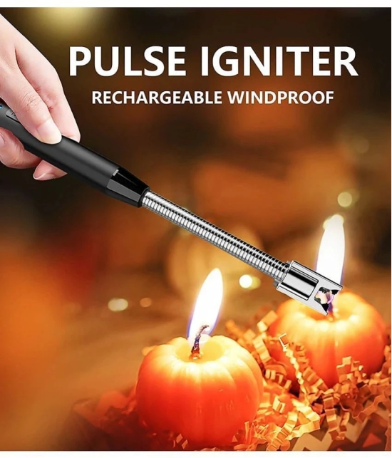 let light Black USB Lighter ( Pack of 1 )