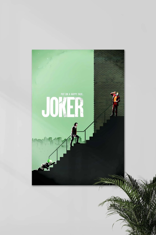 Joker | Put On A Happy Face #02 | MOVIE POSTERS-12X18