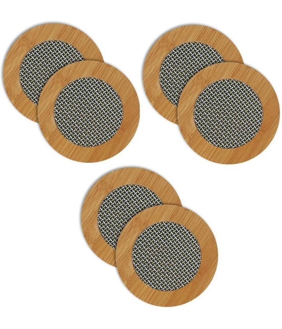 Dynore Set of 6 Wood Coaster