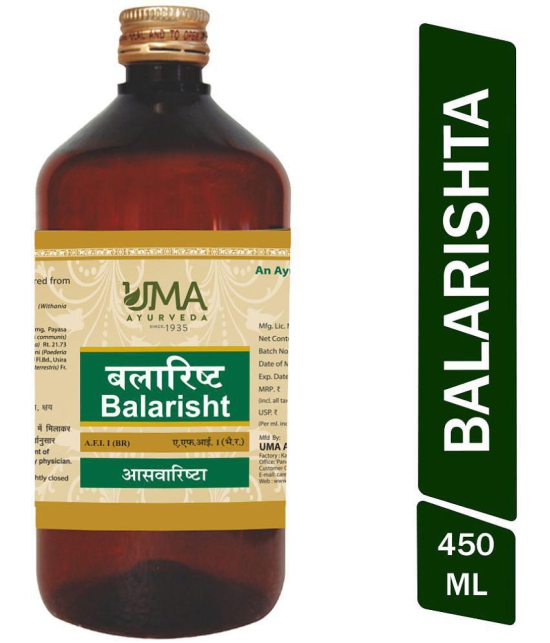 UMA AYURVEDA Balarishta_450_ml Liquid 1 gm Pack Of 1