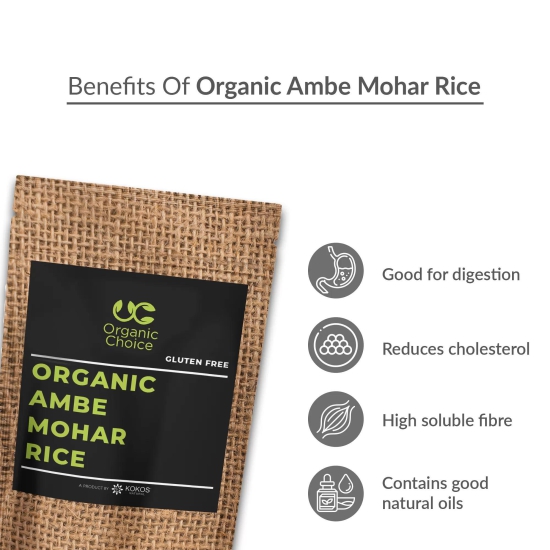 Organic Ambe Mohar Rice