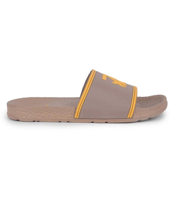 Liberty Brown Mens Slide Flip Flop - None