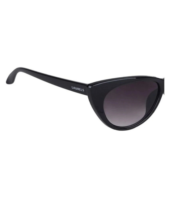 Laurels - Black Cat Eye Sunglasses ( Lsw-Katty-020202 ) - Medium