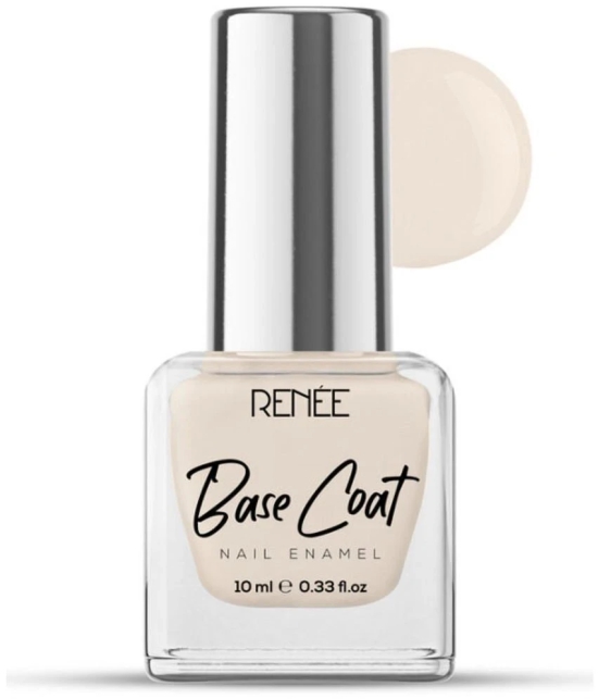 RENEE Base Coat Nail Enamel, Quick Drying, Long Lasting, Chip resisting Formula, 10 Ml