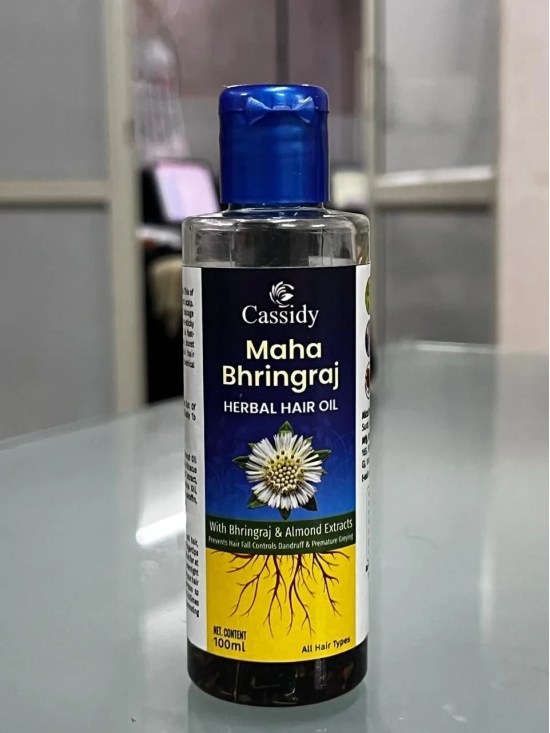 Maha Bhringraj Herbal Hair Oil 100ml (Pack Of 2)