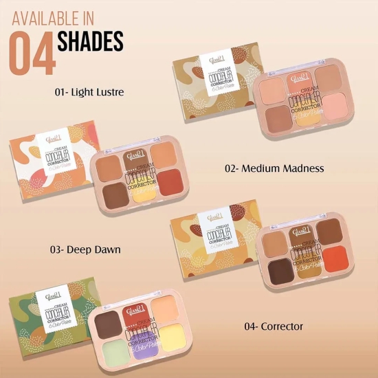 Cream Concealer Corrector Palette-Medium Madness