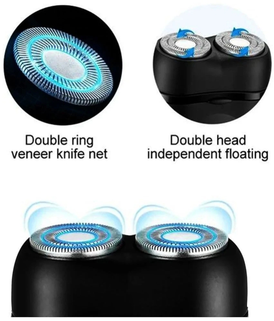 geemy Rechargeable Rotary Shaver ( Multicolor )