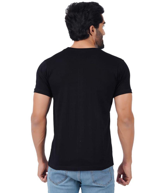 ferocious - Black Cotton Regular Fit Men's T-Shirt ( Pack of 1 ) - None