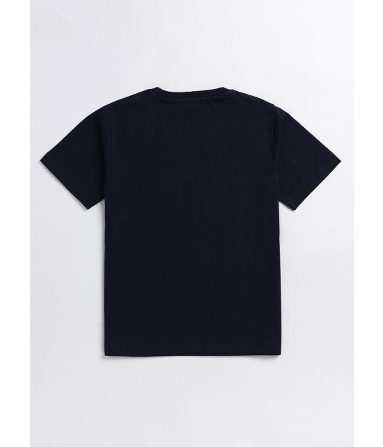 Rydho - Navy Cotton Boy's T-Shirt ( Pack of 1 ) - None