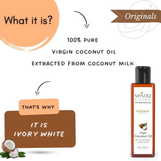 Virgin Coconut Oil for Hair and Skin