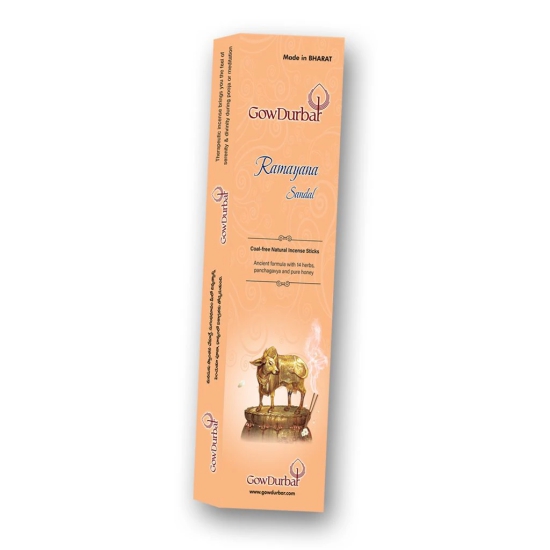 GOW DURBAR Ramayana-Therapeutic Sandal Incense