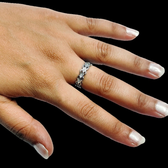 Minimalist Band Ring for Women-8