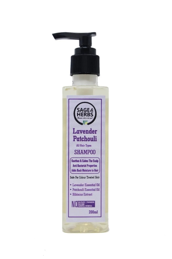 Lavender Patchouli Shampoo (All Hair Types)-50 ml