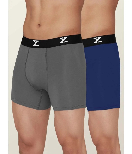 XYXX Pack of 2 Modal Mens Trunks ( Multicolor ) - None