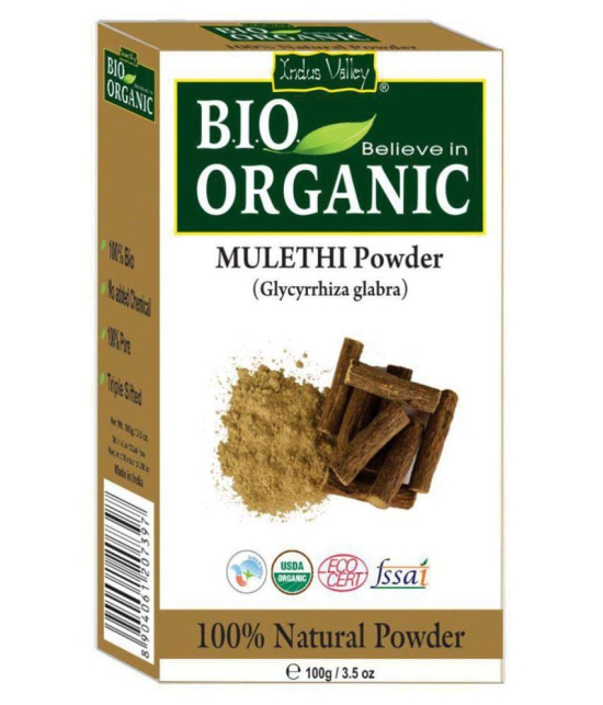 Indus Valley Bio Organic Kaolin Clay, Sandalwood & Mulethi Powder Combo-Set of 3 (300 g)