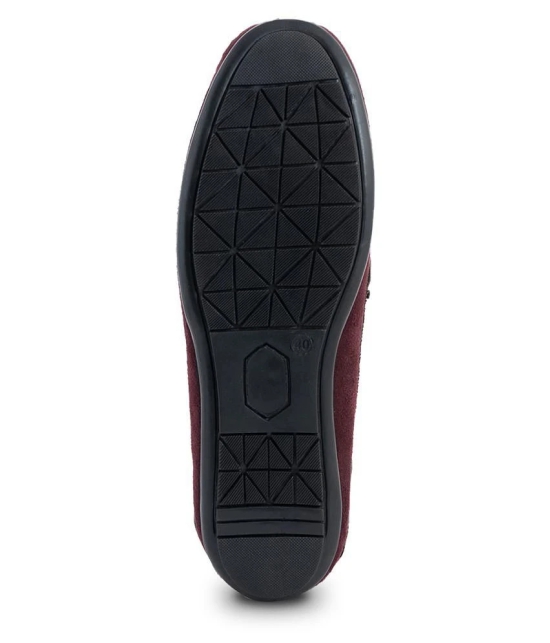 KHADIM - Maroon Mens Slip on loafers - 9