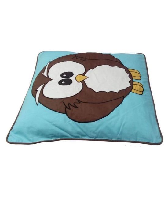 HugsnRugs Single Cotton Cushion Cover (40 x 40 cm) - Multi