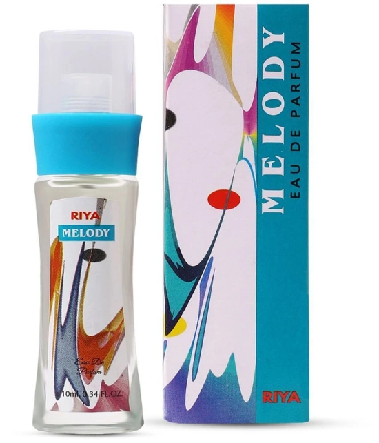 Riya Melody & Melody (10 ml Perfume) Talc 300 gm Pack of 2