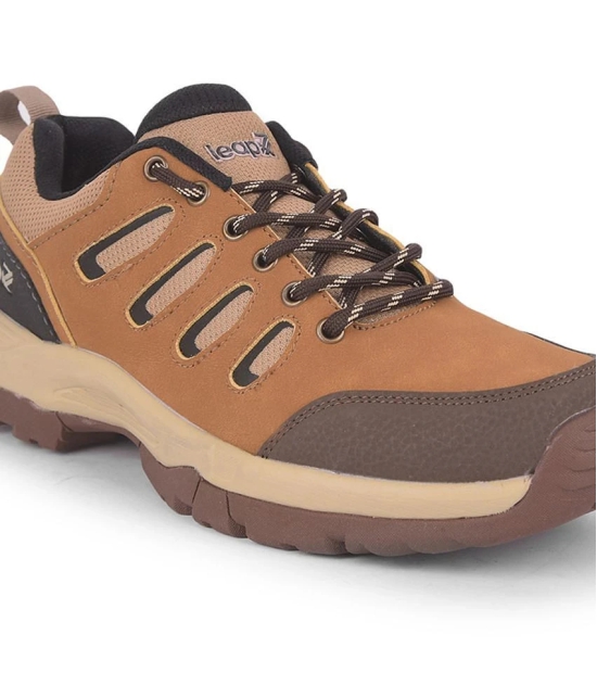 Liberty Casual Lacing Shoes For Men Camel Mens Trekking Shoes - None