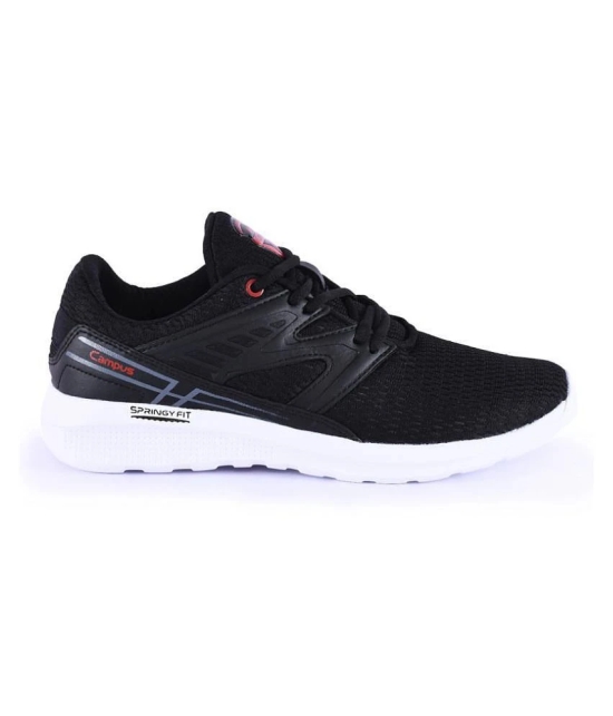 Campus SLIDO Black  Mens Sports Running Shoes - 6