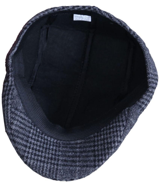 Zacharias Gray Woollen Mens Cap ( Pack of 1 ) - Gray