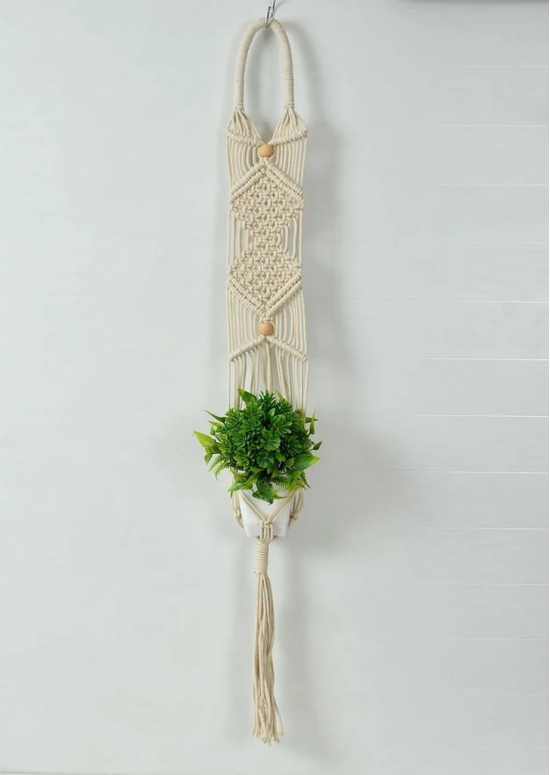 Macrame Hanger Planter Diamond Knots