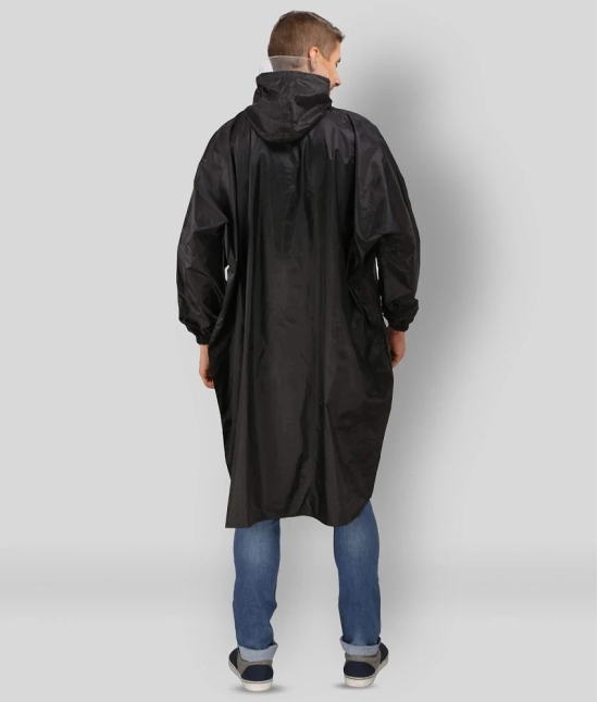 Goodluck Black Poncho - Free Size