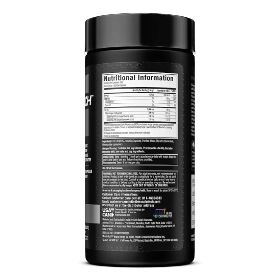 Muscletech™ Platinum 100% Omega Fish Oil-100 Units