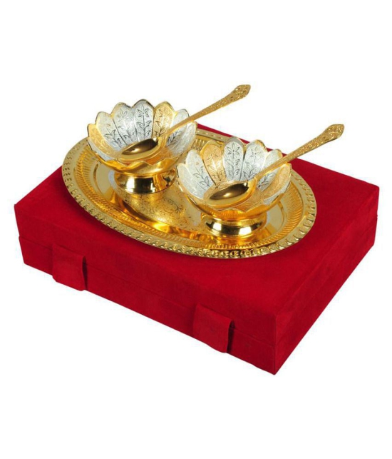 Arsalan Silverplated Gold/Silver Plated Gift Item - Pack of 5