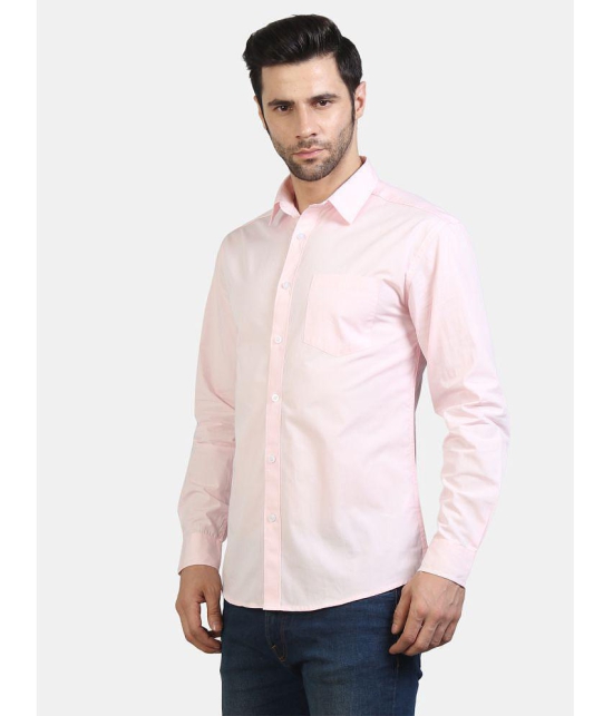 Life Roads - Pink Cotton Slim Fit Men's Casual Shirt ( Pack of 1 ) - None