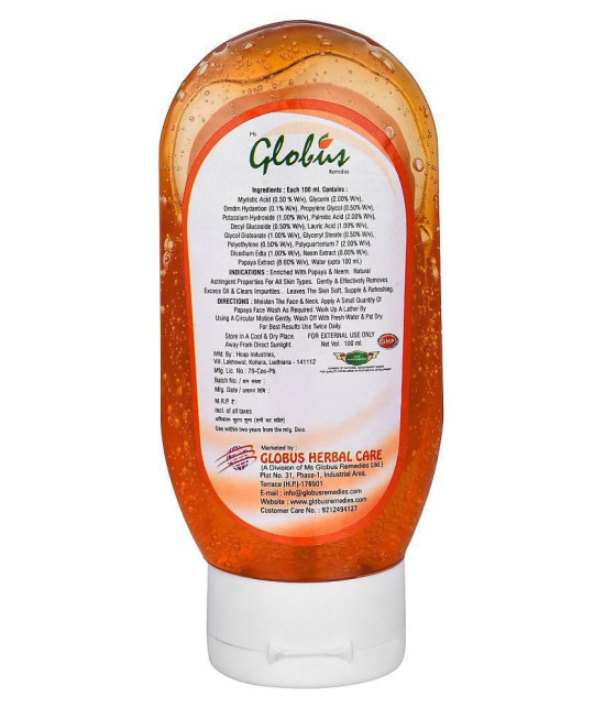 globus remedies - Acne or Blemishes Removal Face Wash For All Skin Type ( Pack of 2 )