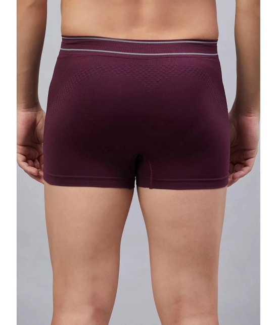 C9 Airwear Nylon Mens Trunks ( Maroon ) - None