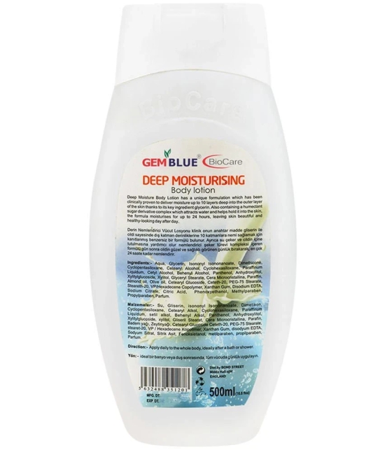 gemblue biocare - Moisturizing Lotion For All Skin Type 500 ml ( Pack of 1 )