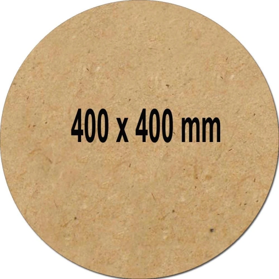 Round MDF Plate #5 - 400 mm