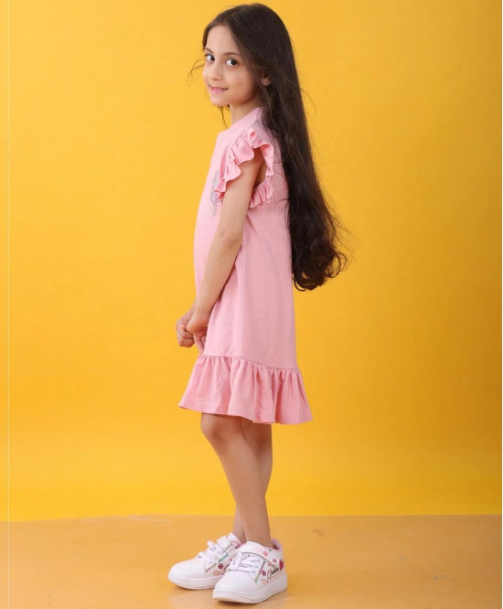 ICECREAM PINK FRILL DRESS-PINK-10-12 YEARS / 1N / PINK