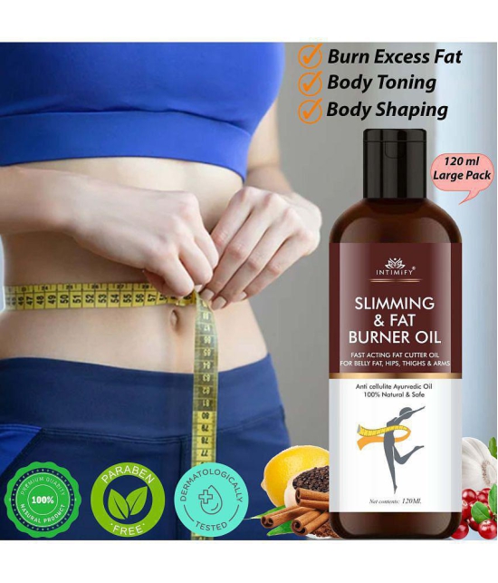 Intimify Slimming & Fat Burner Oil for Excess Fat Control & Shaping Shaping & Firming Oil 120 mL