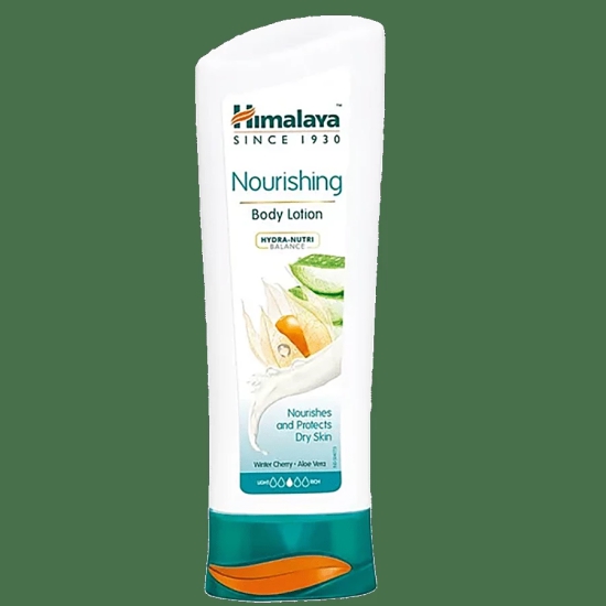 Himalaya Nourishing Body Lotion - Protects Dry Skin, Aloe Vera & Winter Cherry, 200 Ml