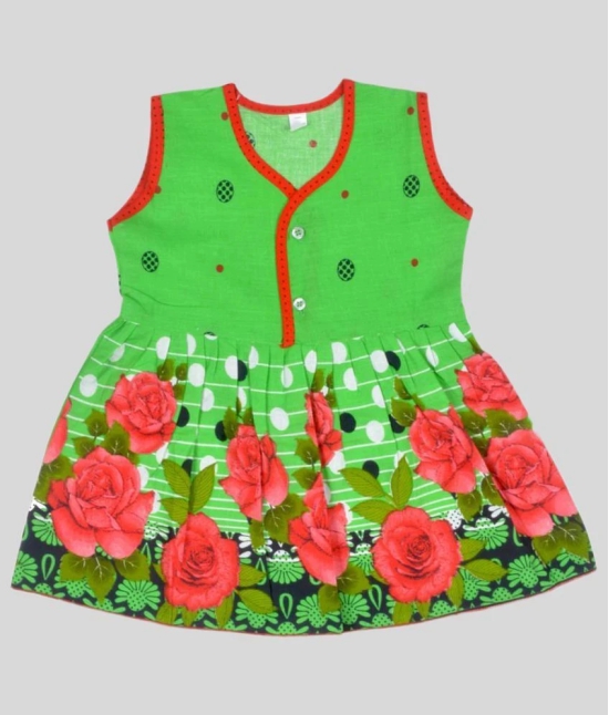 Sathiyas - Multi Cotton Baby Girl Frock ( Pack of 5 ) - None