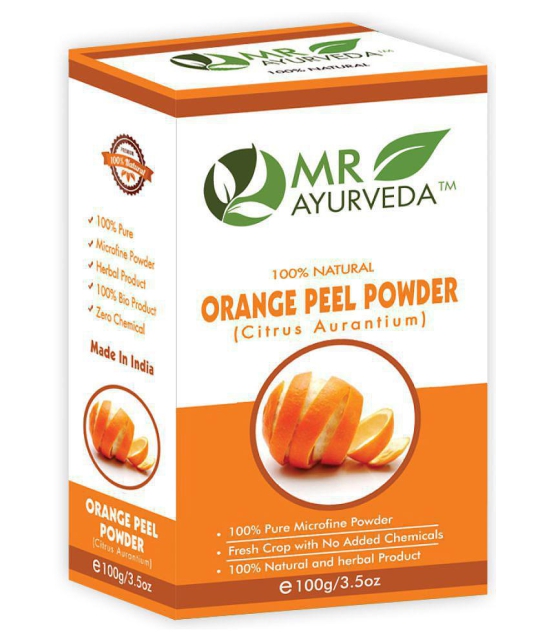 MR Ayurveda Best Selling Orange Peel Powder Face Pack Masks 100 gm