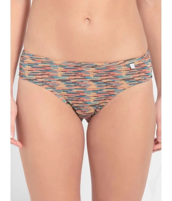 Jockey 1410 Womens Super Combed Cotton Bikini- Light Prints(Pack of 3 - Color & Prints May Vary) - None