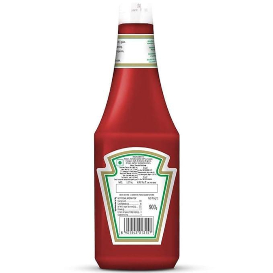 Heinz Tomato Ketchup |Rich and Thick | No added Preservatives or Colours | 900 gm Pack