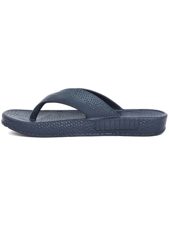 Aqualite Navy Mens Slide Flip Flop - None