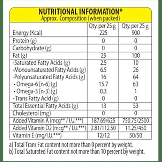 Sundrop Lite Sunflower Oil Pet, 1ltr