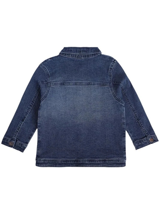 MINI KLUB Blue Cotton Boys Denim Jacket ( Pack of 1 ) - None