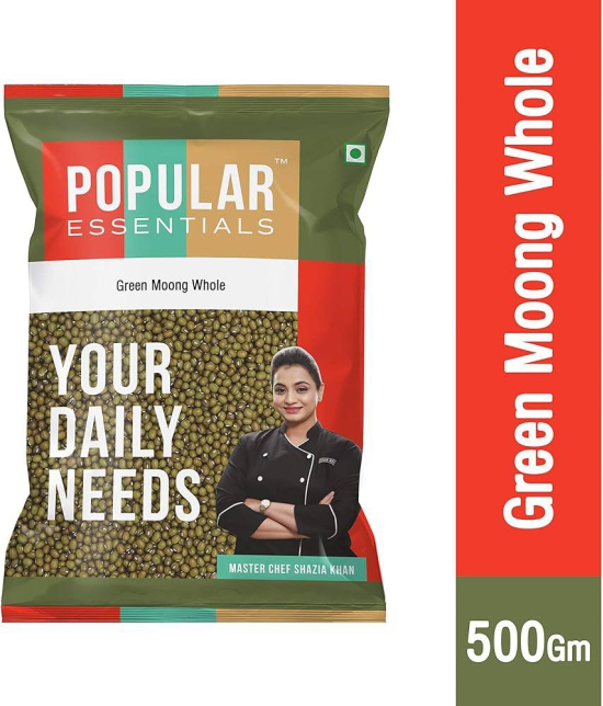 POPULAR GREEN MOONG WHOLE 500GM